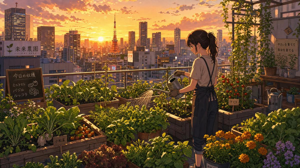 欣奈生活 欣奈生活生活：城市屋顶花园种植视频分享